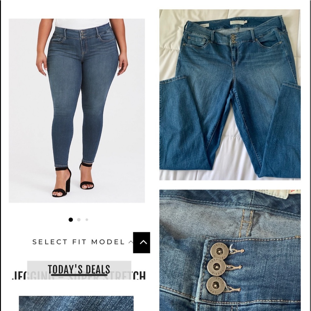 Jegging Medium Wash Skinny Jean - Torrid